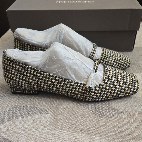 Franco Sarto Loafer Flat Mary Jane's Brown Black Women's Size 8.5 NEW NWT NIB - Picture 10 of 16